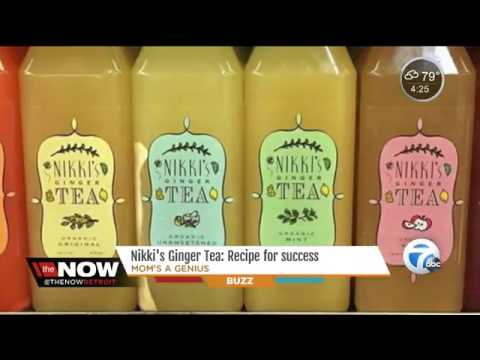The Now Detroit video feature: Nikki's Ginger Tea recipe for success