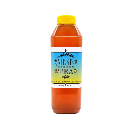 Nikki's Ginger Tea - Ginger Blueberry Lemonade